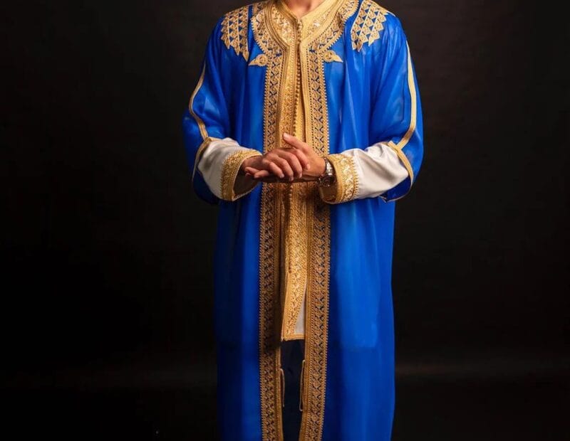 Moroccan Jabador for Men - Traditional 3-Piece Outfit - Image 8